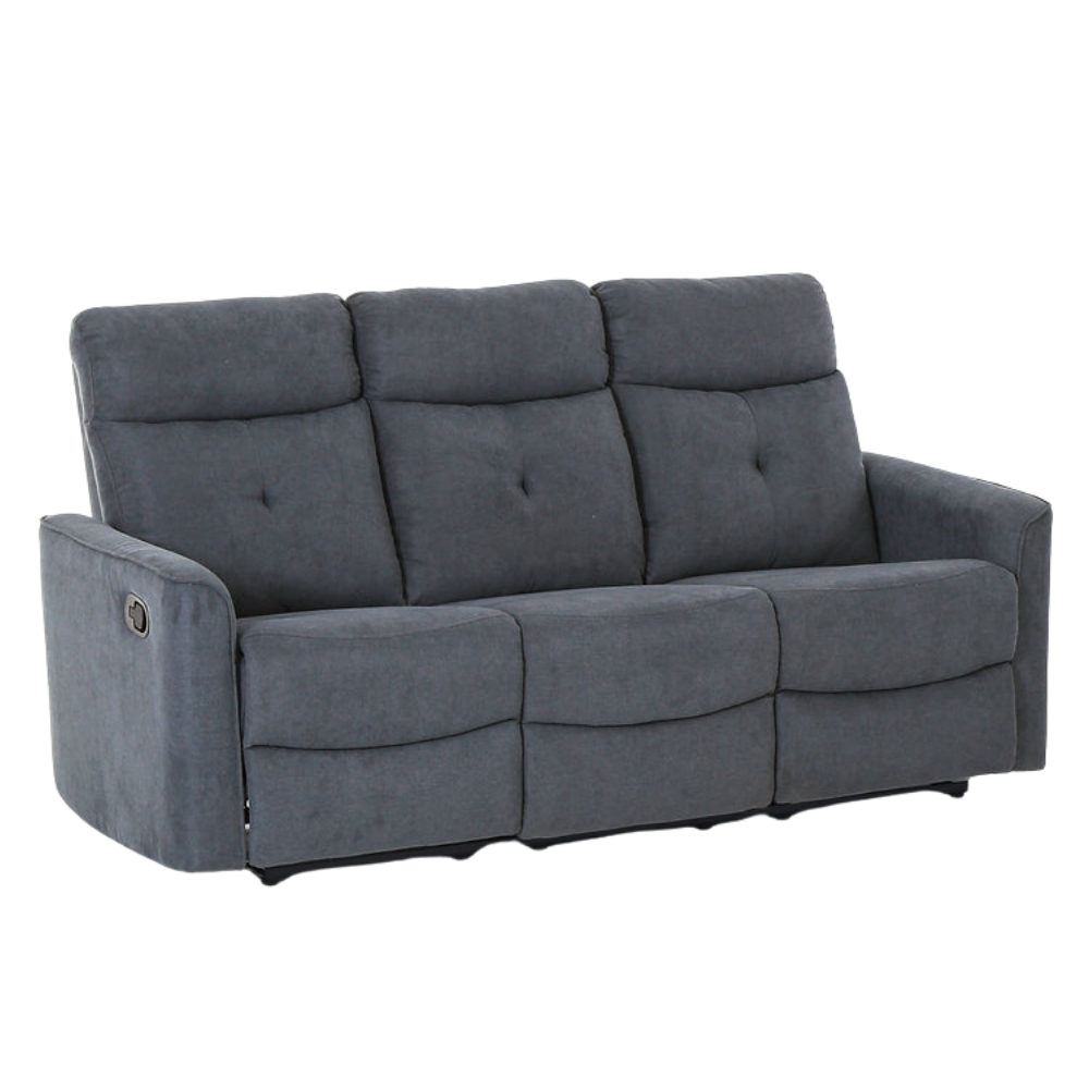 Enea divano 3 posti con recliner manuali