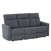 Enea divano 3 posti con recliner manuali